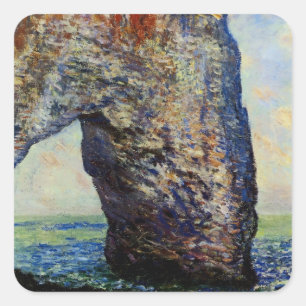 Pegatina Cuadrada La Manneporte, Etretat, II