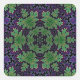 Pegatina Cuadrada La noria encantada