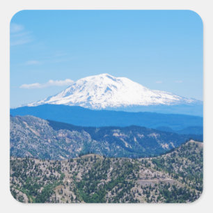 Pegatina Cuadrada La opinión de Helen