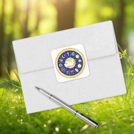 Pegatina Cuadrada La paloma de la paz