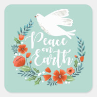 La paz de la paloma blanca verde azulada en los Na