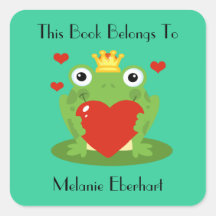 La placa del príncipe de la rana