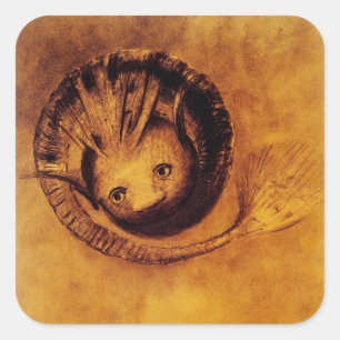 Pegatina Cuadrada La quimera