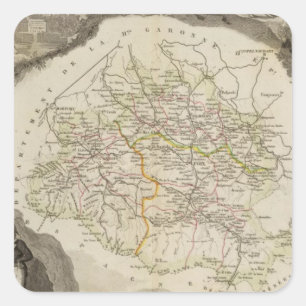 Pegatina Cuadrada La sequedad