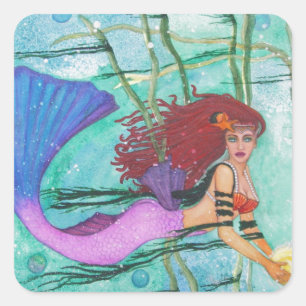 Pegatina Cuadrada La Zona Marítima