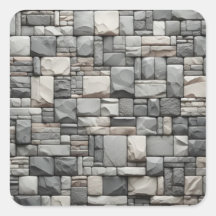 Ladrillo de piedra gris con textura marrón