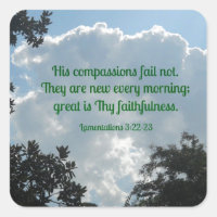 Lamentaciones 3:22-23 Sus compasiones no fallan...