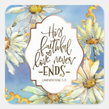 Lamentaciones 3:22 Su amor fiel nunca termina