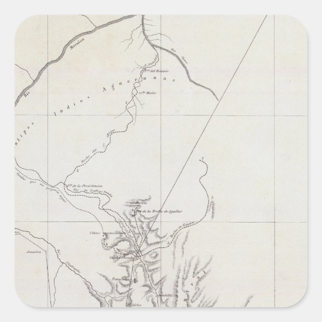 Pegatina Cuadrada Las amazonas 2 (Anverso)
