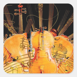 PEGATINA CUADRADA LAS CADENAS DE SOL