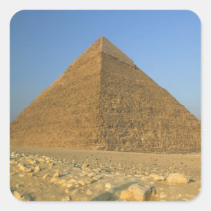 Pegatina Cuadrada Las Pirámides de Giza, que tienen casi 5000