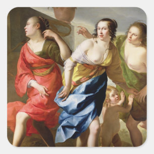 Pegatina Cuadrada Las tres tolerancias