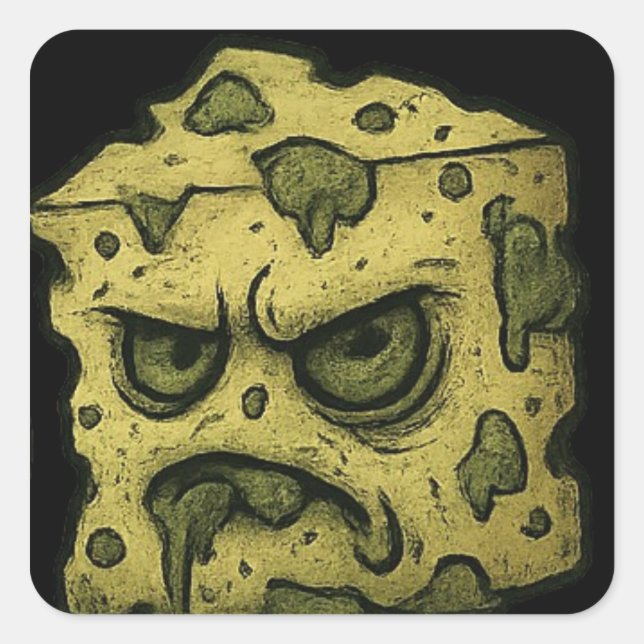 Pegatina Cuadrada Lasanghetti's FunkShard (Anverso)