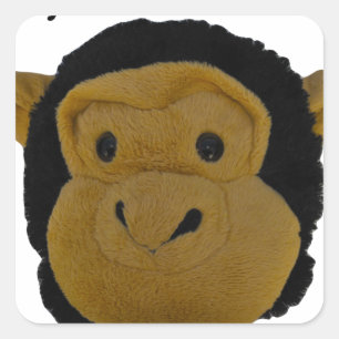 Pegatina Cuadrada Lavadora de botellas jefe