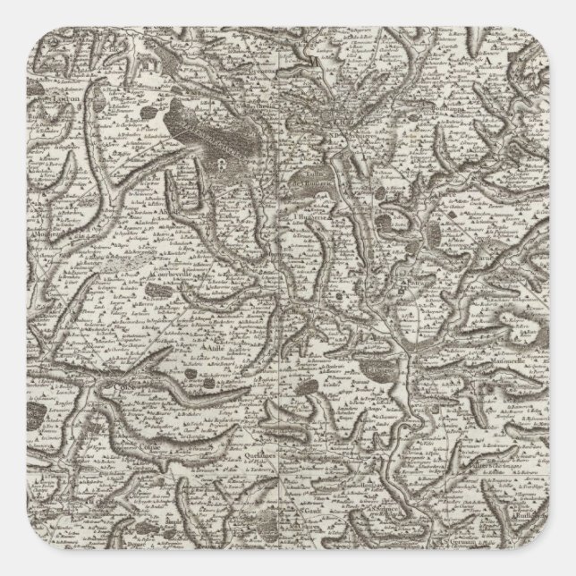 Pegatina Cuadrada Laval (Anverso)