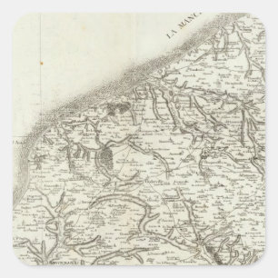 Pegatina Cuadrada Le Havre