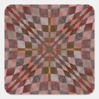 Pegatina Cuadrada Leaf Quilt Nov 2012
