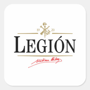 Pegatina Cuadrada Legión