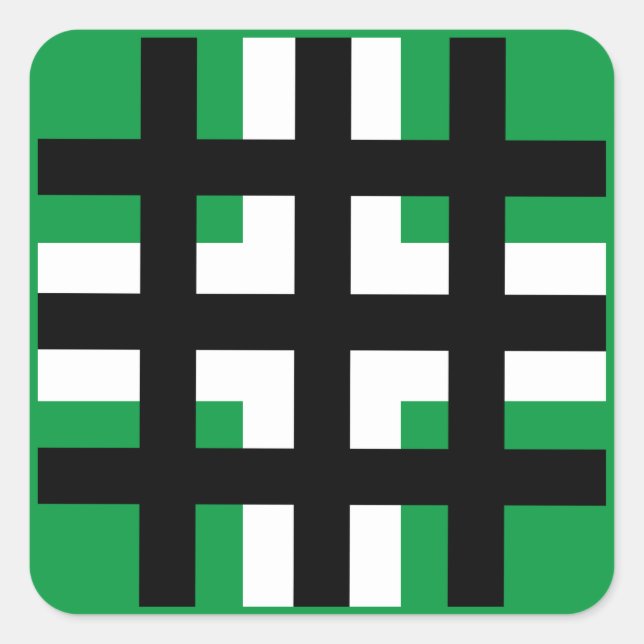 Pegatina Cuadrada Legión del Arcángel Michael (Anverso)