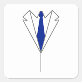 Pegatina Cuadrada Legitimate Business Penguins sticker