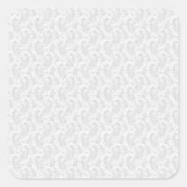 Pegatina Cuadrada lenguaje Diseño Cuarenta