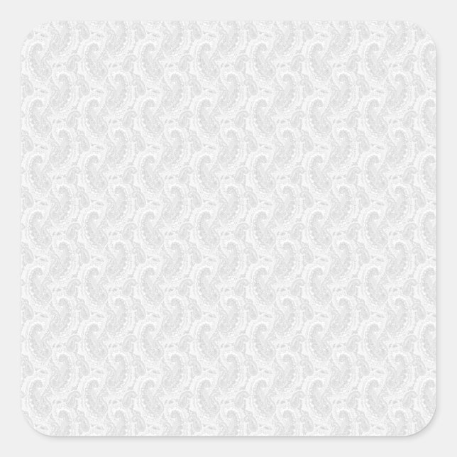 Pegatina Cuadrada lenguaje Diseño Cuarenta (Anverso)