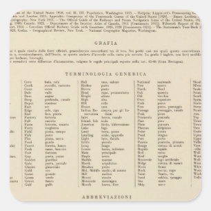 Pegatina Cuadrada Leyenda 13839 Lavado, Ore, Ida