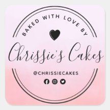 Leyenda de acuarela encantadora casera