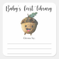 Libro de regalo para baby shower de otoño, libros