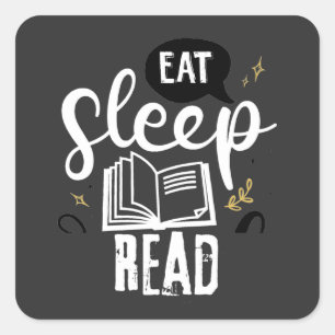 Pegatina Cuadrada Libros para leer juntos