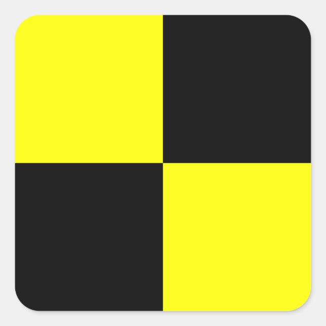 Pegatina Cuadrada Lima (Anverso)