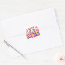Lindo Kawaii Muchas Gracias Gato Nombre Rosa Paste