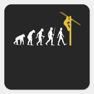 Pegatina Cuadrada Lineman