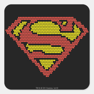 Pegatina Cuadrada Lite-Brite S-Shield