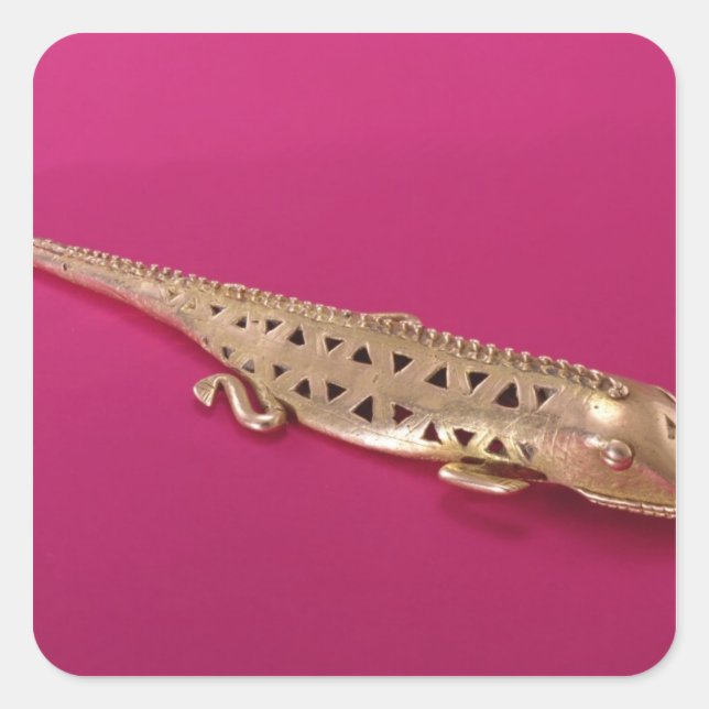 Pegatina Cuadrada Lizard, de Colombia (Anverso)