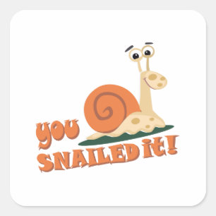 Pegatina Cuadrada Lo has hecho bien.