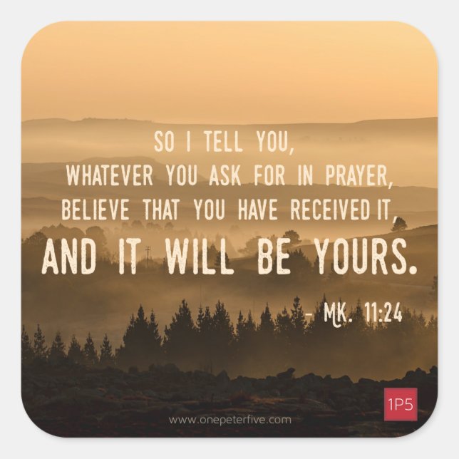 Pegatina Cuadrada Lo Que Pida... (Anverso)