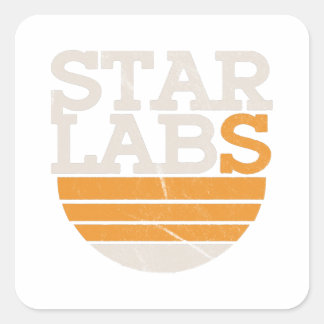 Pegatina Cuadrada Logo de Star Labs
