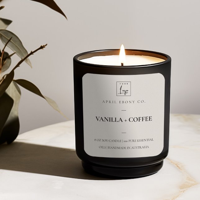 PEGATINA CUADRADA LOGOTIPO MÍNIMO MODERNO SIMPLE Y ELEGANTE (Subido por el creador)