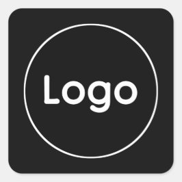 Pegatina Cuadrada Logotipo personalizado