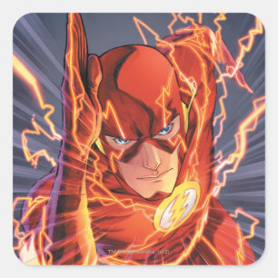 Pegatina Cuadrada Los 52 nuevos - El Flash #1