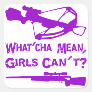 Pegatina Cuadrada ¿Los chicas malos de What'Cha no pueden?
