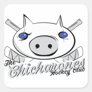 Pegatina Cuadrada Los chicharones