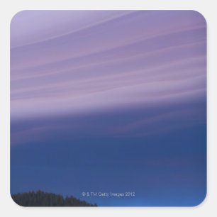Pegatina Cuadrada Los E.E.U.U., California, el lago Tahoe, paisaje