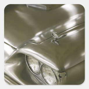 Pegatina Cuadrada Los E.E.U.U., Ohio, Cleveland: Reserva occidental