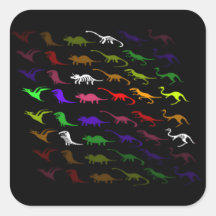 Los niños fresco arco iris colorido lindo dinosaur