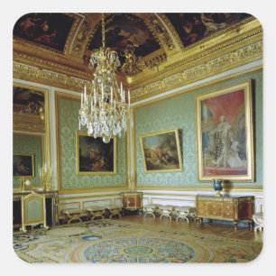 Pegatina Cuadrada Los nobles del DES del salón