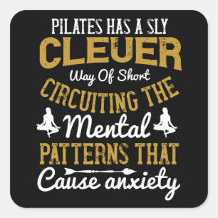 Pegatina Cuadrada Los Pilatos Pueden Cortar El Circuito A La Ansieda