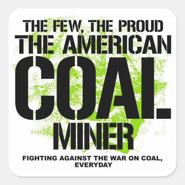 PEGATINA CUADRADA LOS POCOS (Anverso)