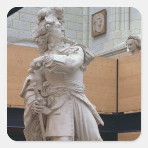 Pegatina Cuadrada Louis II, 4tos príncipes de Borbón y Conde